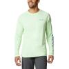 imageColumbia Mens Terminal Tackle PFG Triangle Long Sleeve ShirtKey West HeatherVivid Blue Logo