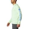 imageColumbia Mens Terminal Tackle PFG Triangle Long Sleeve ShirtKey West HeatherVivid Blue Logo