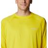 imageColumbia Mens Terminal Tackle PFG Triangle Long Sleeve ShirtLaser LemonCool Grey Logo