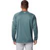 imageColumbia Mens Terminal Tackle PFG Triangle Long Sleeve ShirtMidnight Teal HeatherSpring Yellow Log
