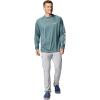 imageColumbia Mens Terminal Tackle PFG Triangle Long Sleeve ShirtMidnight Teal HeatherSpring Yellow Log