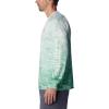 imageColumbia Mens Terminal Tackle PFG Triangle Long Sleeve ShirtOcean MintDigiscale Fade