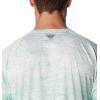 imageColumbia Mens Terminal Tackle PFG Triangle Long Sleeve ShirtOcean MintDigiscale Fade
