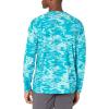 imageColumbia Mens Terminal Tackle PFG Triangle Long Sleeve ShirtOcean Teal Ripples