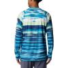 imageColumbia Mens Terminal Tackle PFG Triangle Long Sleeve ShirtPool Eventide Print