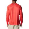 imageColumbia Mens Terminal Tackle PFG Triangle Long Sleeve ShirtRed HibiscusWhite Logo