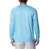 imageColumbia Mens Terminal Tackle PFG Triangle Long Sleeve ShirtRiptide HeatherCity Grey Logo
