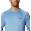 imageColumbia Mens Terminal Tackle PFG Triangle Long Sleeve ShirtSkylerCarbon Logo