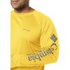 imageColumbia Mens Terminal Tackle PFG Triangle Long Sleeve ShirtSunlit HeatherCity Grey Logo