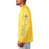 imageColumbia Mens Terminal Tackle PFG Triangle Long Sleeve ShirtSunlit HeatherCity Grey Logo