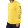 imageColumbia Mens Terminal Tackle PFG Triangle Long Sleeve ShirtSunlit HeatherCity Grey Logo