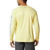 imageColumbia Mens Terminal Tackle PFG Triangle Long Sleeve ShirtSunlit HeatherSkyler Logo