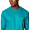 imageColumbia Mens Terminal Tackle PFG Triangle Long Sleeve ShirtTropic WaterDolphin Realtree Mako