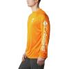 imageColumbia Mens Terminal Tackle PFG Triangle Long Sleeve ShirtUt  Solarize  White