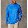 imageColumbia Mens Terminal Tackle PFG Triangle Long Sleeve ShirtVivid BlueStars and Stripes