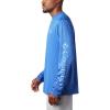 imageColumbia Mens Terminal Tackle PFG Triangle Long Sleeve ShirtVivid BlueVivid Blue Inside Out Camo