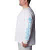 imageColumbia Mens Terminal Tackle PFG Triangle Long Sleeve ShirtWhiteAtoll Logo