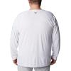 imageColumbia Mens Terminal Tackle PFG Triangle Long Sleeve ShirtWhiteAtoll Logo