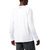 imageColumbia Mens Terminal Tackle PFG Triangle Long Sleeve ShirtWhiteRed Jasper Logo