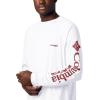 imageColumbia Mens Terminal Tackle PFG Triangle Long Sleeve ShirtWhiteRed Jasper Logo