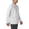imageColumbia Mens Terminal Tackle PFG Triangle Long Sleeve ShirtWhiteStars and Stripes