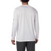 imageColumbia Mens Terminal Tackle PFG Triangle Long Sleeve ShirtWhiteStars and Stripes
