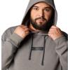 imageColumbia Mens Trek HoodieCharcoal HeatherPuff Box Gem Logo