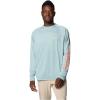 Crushed Blue Heather/Faded Peach Logo