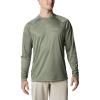 Cypress Heather/Cool Green Logo