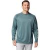 Midnight Teal Heather/Spring Yellow Log