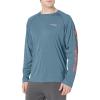 Night Tide Heather/Salmon Logo