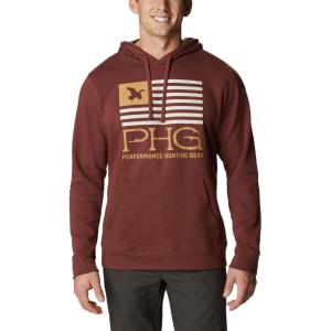 imageColumbia Mens PHG Hunt Star HoodieRed RocksSahara Duck Star