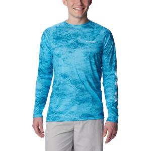 imageColumbia Mens Terminal Tackle PFG Triangle Long Sleeve ShirtRiptide Pfg Camo