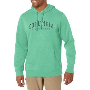 imageColumbia Mens Trek HoodieKelp HeatherCsc Arched Brand Logo