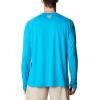 imageColumbia Mens PFG Solar Stream Long SleeveOcean Blue