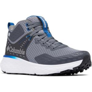 imageColumbia Mens Konos TRS Outdry Mid Running ShoeTitanium Grey SteelMountain Blue