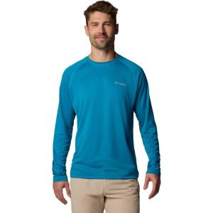 imageColumbia Mens PFG Solar Stream Long SleeveBlue Echo