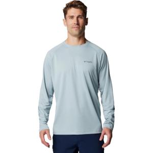 imageColumbia Mens PFG Solar Stream Long SleeveCrushed Blue