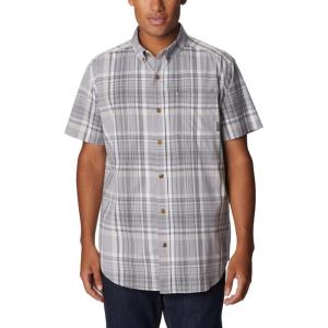 imageColumbia Mens Rapid Rivers II Short Sleeve ShirtColumbia Grey Plaid
