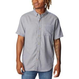 imageColumbia Mens Rapid Rivers II Short Sleeve ShirtDark Mountain Oxford