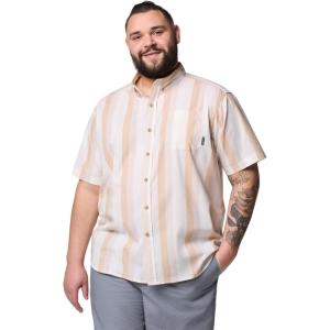 imageColumbia Mens Rapid Rivers II Short Sleeve ShirtDark Stone Wide Stripe