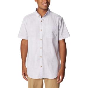 imageColumbia Mens Rapid Rivers II Short Sleeve ShirtPurple Tint Gingham