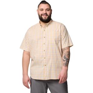 imageColumbia Mens Rapid Rivers II Short Sleeve ShirtSand Dune Multi Gingham
