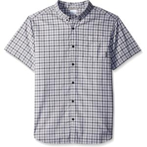imageColumbia Mens Rapid Rivers II Short Sleeve ShirtShark Small Plaid