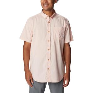 imageColumbia Mens Rapid Rivers II Short Sleeve ShirtSummer Peach Stripe