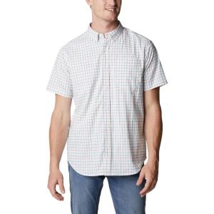 imageColumbia Mens Rapid Rivers II Short Sleeve ShirtWhite Grid