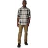 imageColumbia Mens Vapor Ridge Iii Long Sleeve ShirtBlack Rivercrossing Plaid