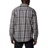 imageColumbia Mens Vapor Ridge Iii Long Sleeve ShirtCity GreyBlack Tartan Ombre