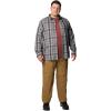 imageColumbia Mens Vapor Ridge Iii Long Sleeve ShirtCity GreyBlack Tartan Ombre