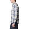 imageColumbia Mens Vapor Ridge Iii Long Sleeve ShirtCollegiate Navy Tartan Ombre